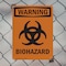 Signmission Biohazard With Symbol OSHA Warning Sign, Plastic, 7in W x 10in L, 2PK OS-2PACK-WS-P-710-V-12989 - alternate 2